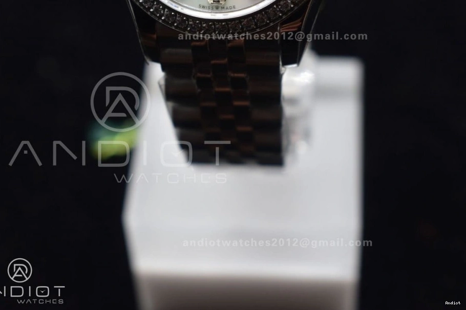 Syle 408 DateJust Bracelet Dial On WF OdorResistant Fluted President Steel 31 White Ladies 278289 Bezel 316L 0714